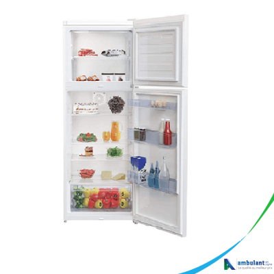 Réfrigérateur vitrine 2 portr 260 litre - Colobane