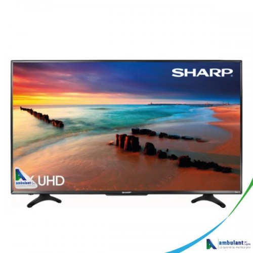 Smart Tv SHARP 50" 4K UHD Android 4T-C50BK1X + APP de chaine Tv Offerte