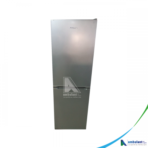 Réfrigérateur combiné 4 tiroirs no frost 313L A+ gris FINLUX GT353