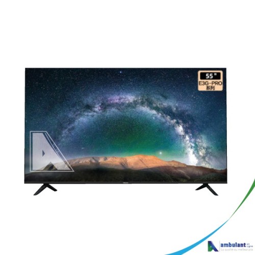 Smart Tv Hisense 55 pouces 4K HD écran slim 55E3G-PRO