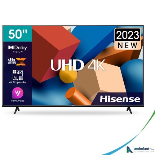 Smart Tv HISENSE 50 pouces 4K VIDAA 50A6K