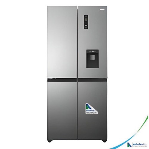 Réfrigérateur side by side ASTECH 4 portes 531L Avec Distributeur D'eau FSS-579FD-AM Silver