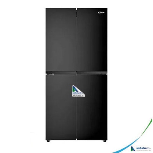 Réfrigérateur side by side ASTECH 4 portes 579L  FSS-582FD-OG Noir