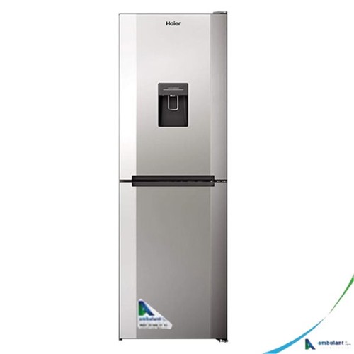 Réfrigérateur HAIER combiné 4 tiroirs avec fontaine 308 litres 332SWB Silver