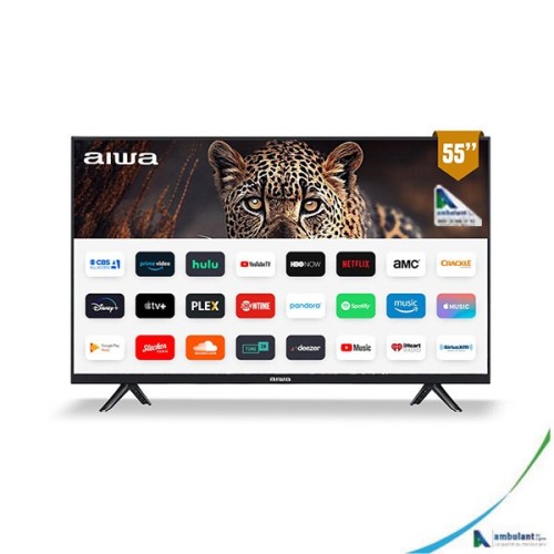 Téléviseur AIWA SMART 55" Android Ultra HD JU55 AS180S