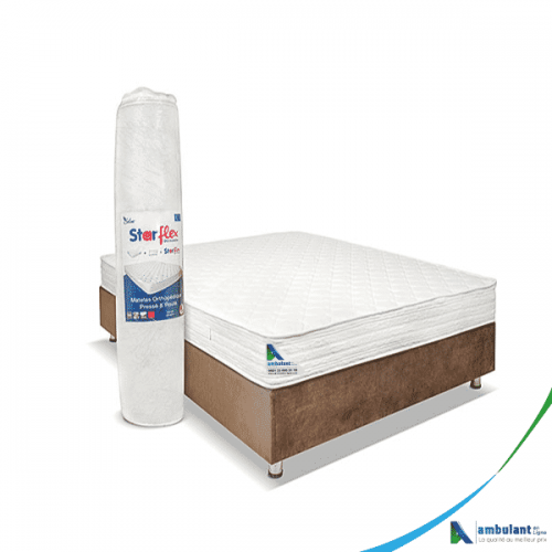 Matelas 140×190 blanc STARFLEX