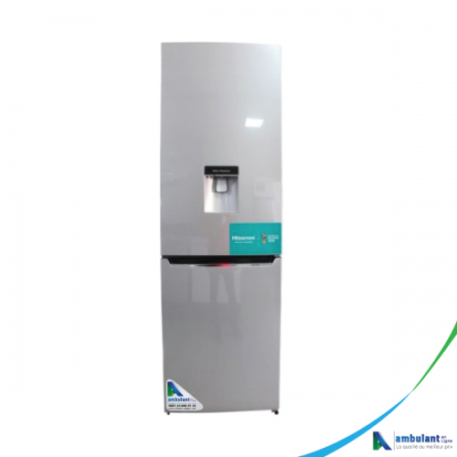 Réfrigérateur combiné HISENSE 320 Litres 3T silver avec fontaine - RD42DC4SB