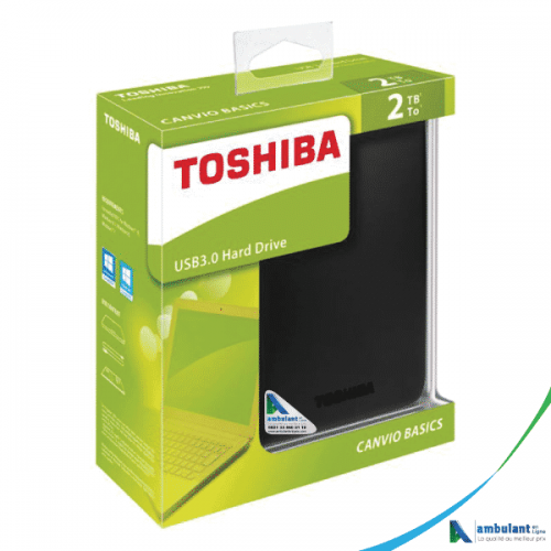 Disque dur externe Toshiba 2 Tera