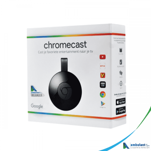 Lecteur multimédia pour la télévision Streaming WiFi Chromecast