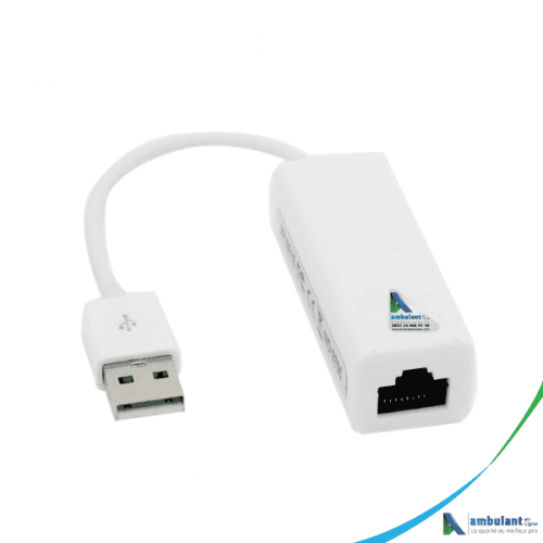 Cable usb 2.0 to ethernet (RJ45) WIN10