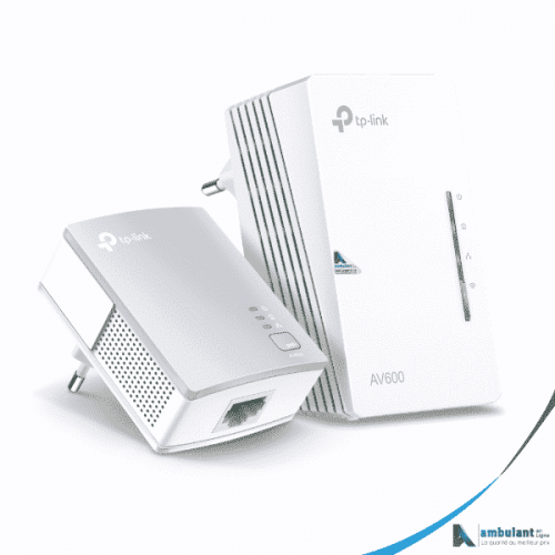 Kit de 2 CPL 600 Mbps Wi-Fi 300 Mbps avec 2 ports ethernet TP-LINK TL-WPA4220 KIT