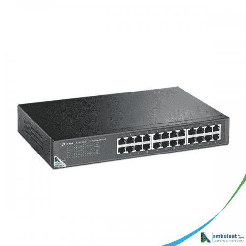 Switch rackable de bureau 24 ports gigabit TP-LINK TL-SG1024D