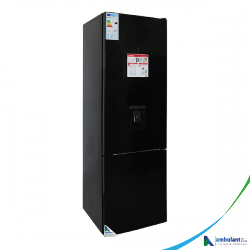 Réfrigérateur combiné 3 tiroirs 324L A+ noir SHARP SJ-BG415D-BK2