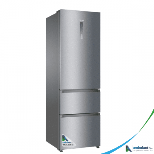 Réfrigérateur combiné 2 tiroirs 330 Litres No frost HAIER A3FE635CGJE