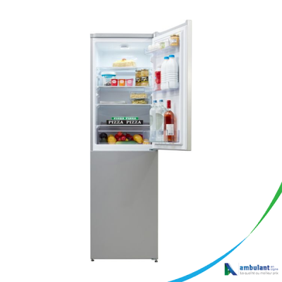 Exquisit Combiné réfrigérateur-congélateur KGC320-90-040E inoxlook | Volume  315 L | Réfrigérateur-congélateur combiné | Réfrigérateur-congélateur