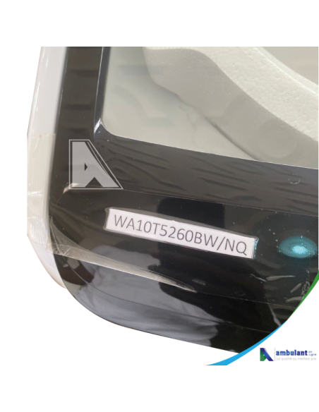 WA5700JS Lave-linge à chargement par le haut avec technologie Wobble, DIT  et distributeur magique, 10 kg, WA10T5260BW/NQ